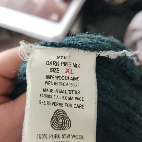 Woolrich Green Sweater XL - Picture 3 of 5